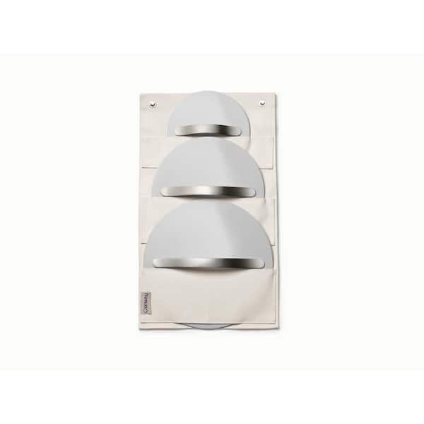 9-Piece Ceramic Nonstick Cookware Set in Gray