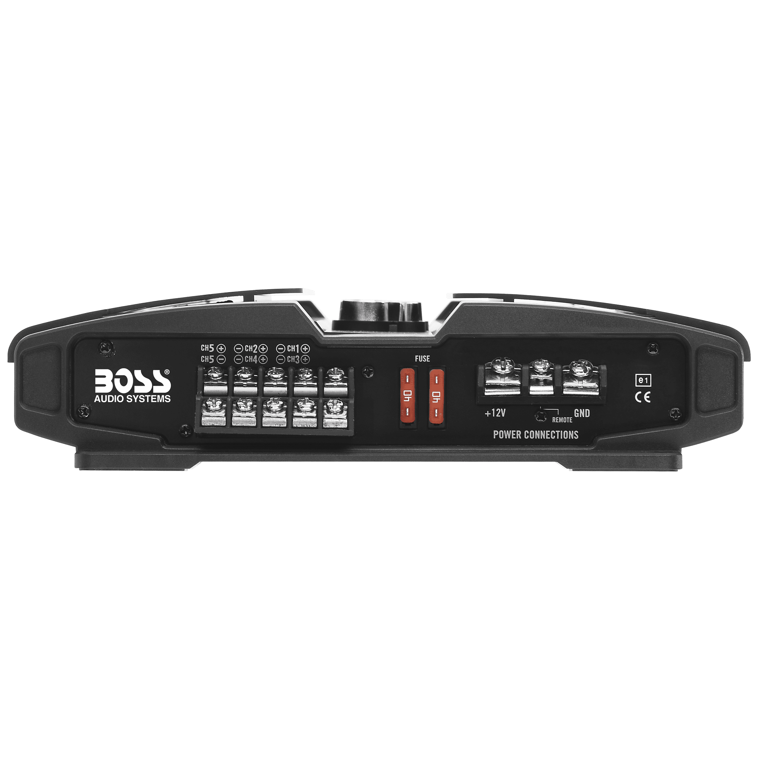BOSS Audio Systems PV3700 5 Phantom Series Car Audio Amplifier – 3700 High Output, 5 Channel, 2/4 Ohm Stable, Low/High Level Inputs, High/Low Pass Crossover, Full Range, Bridgeable, Subwoofer
