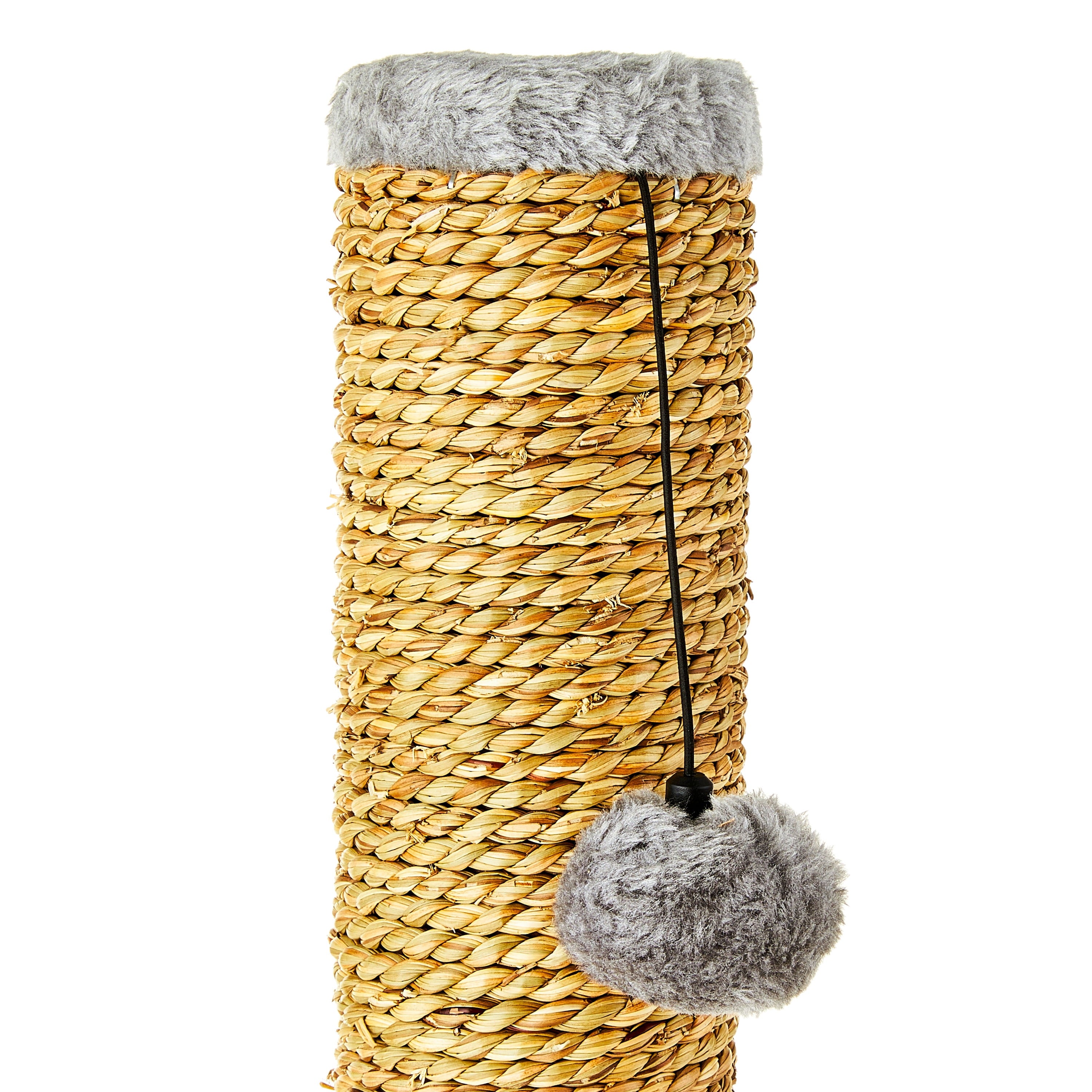 Vibrant Life Small Seagrass Scratch and Play Post, Gray, 20