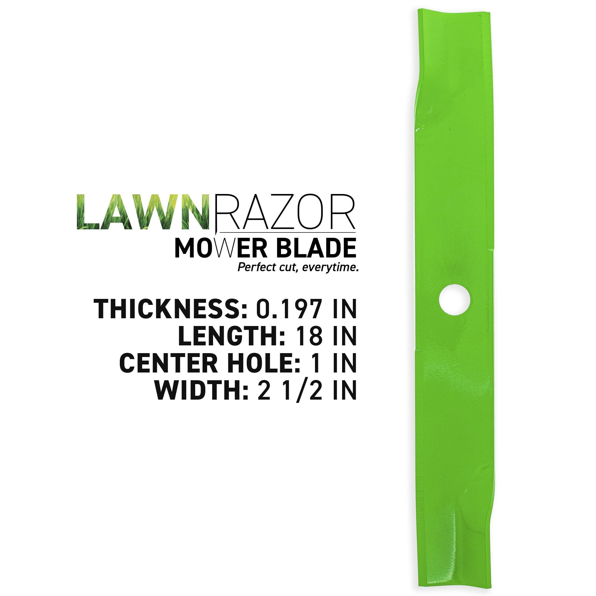 LawnRAZOR Blade for Toro 42 inch Deck 131-3938-03 Medium Lift 2 Pack 810-CBL2549D