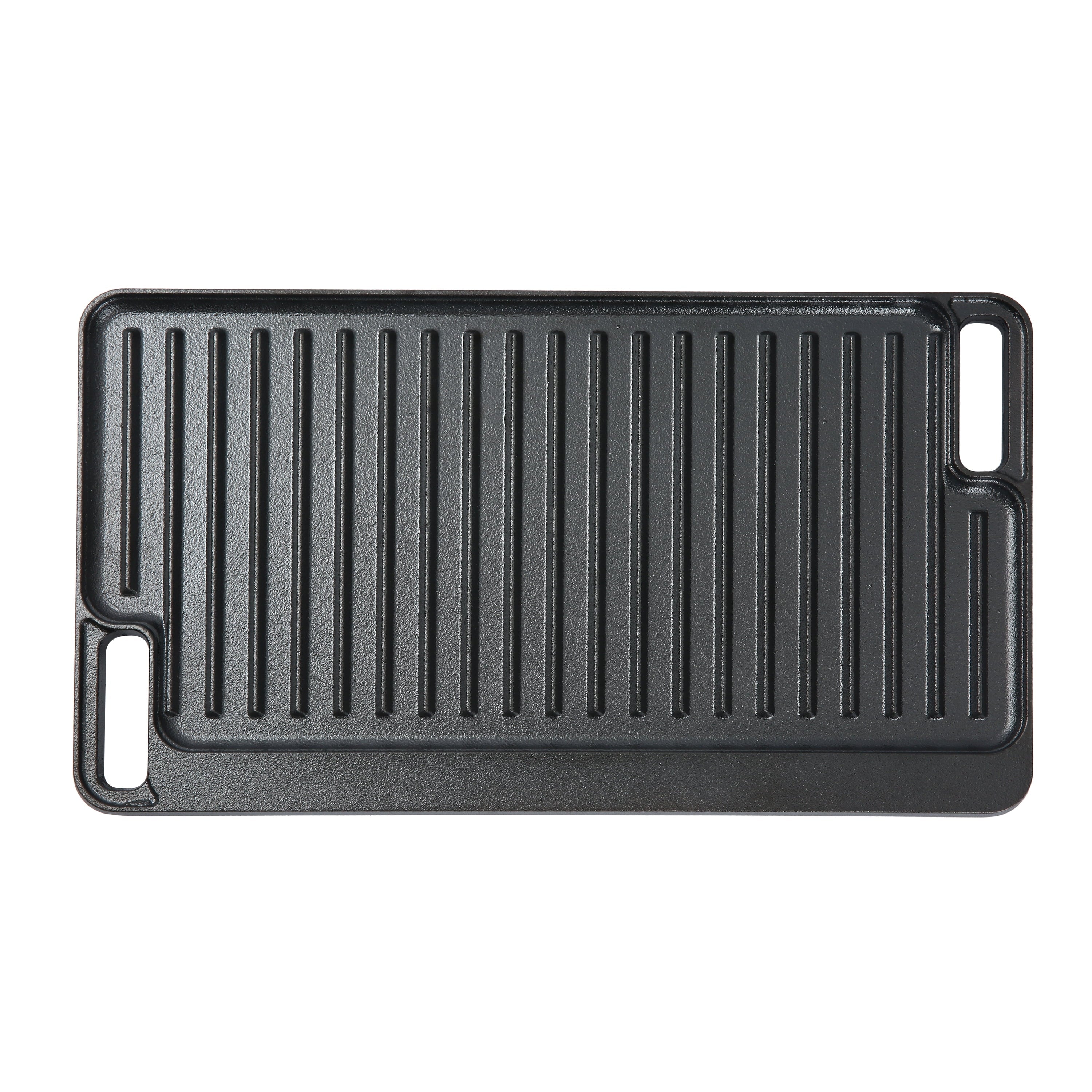 Ozark Trail 9 in Reversible Cast Iron Grill and Griddle Black