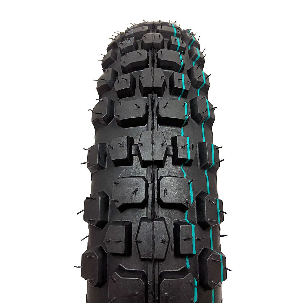 Motorcycle Tire 3.00-12 Front or Rear Trail Motocross Off-Road Knobby Tread (Model P75)