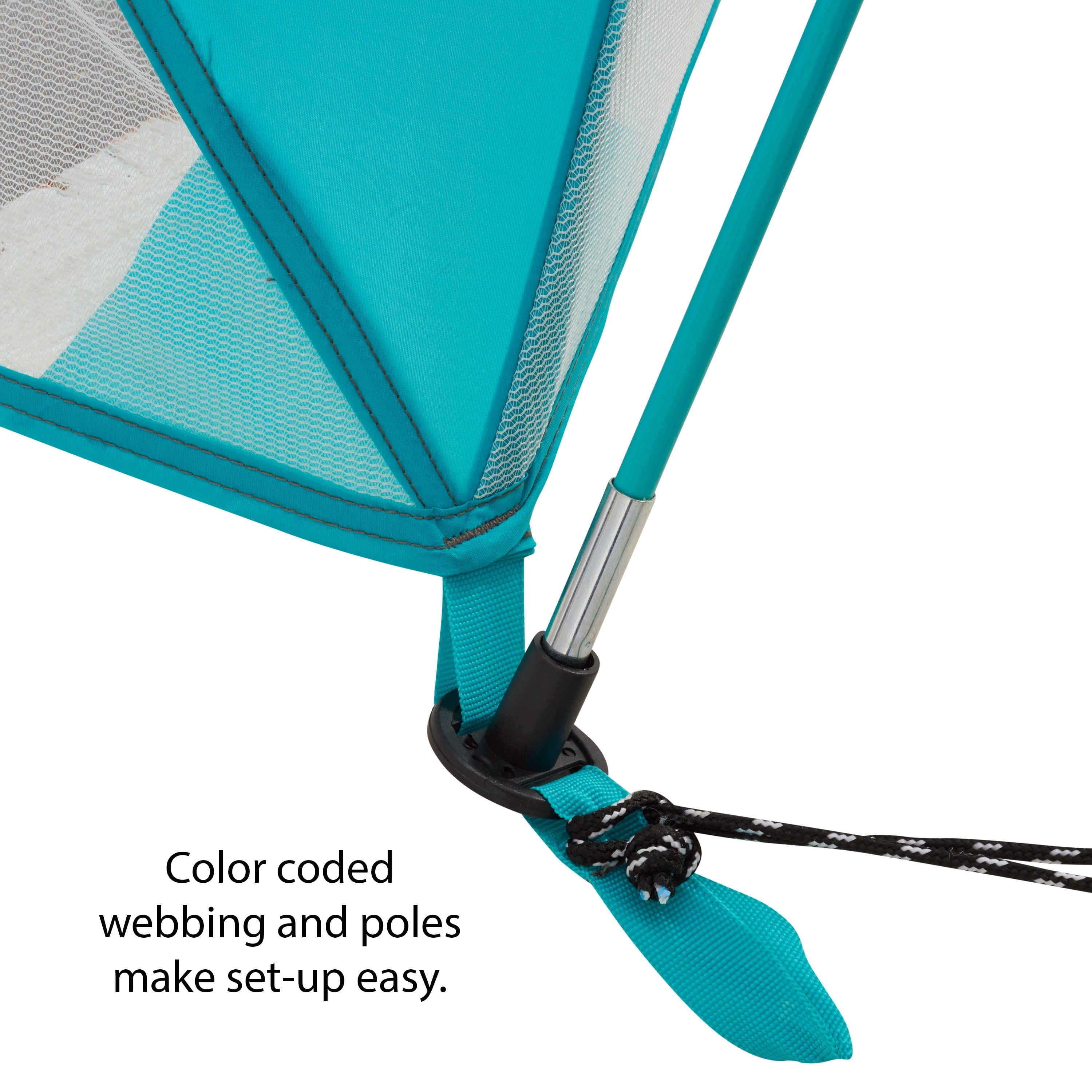 Ozark Trail Sun Shelter Beach Tent, 8' x 6' with UV Protectant Coating