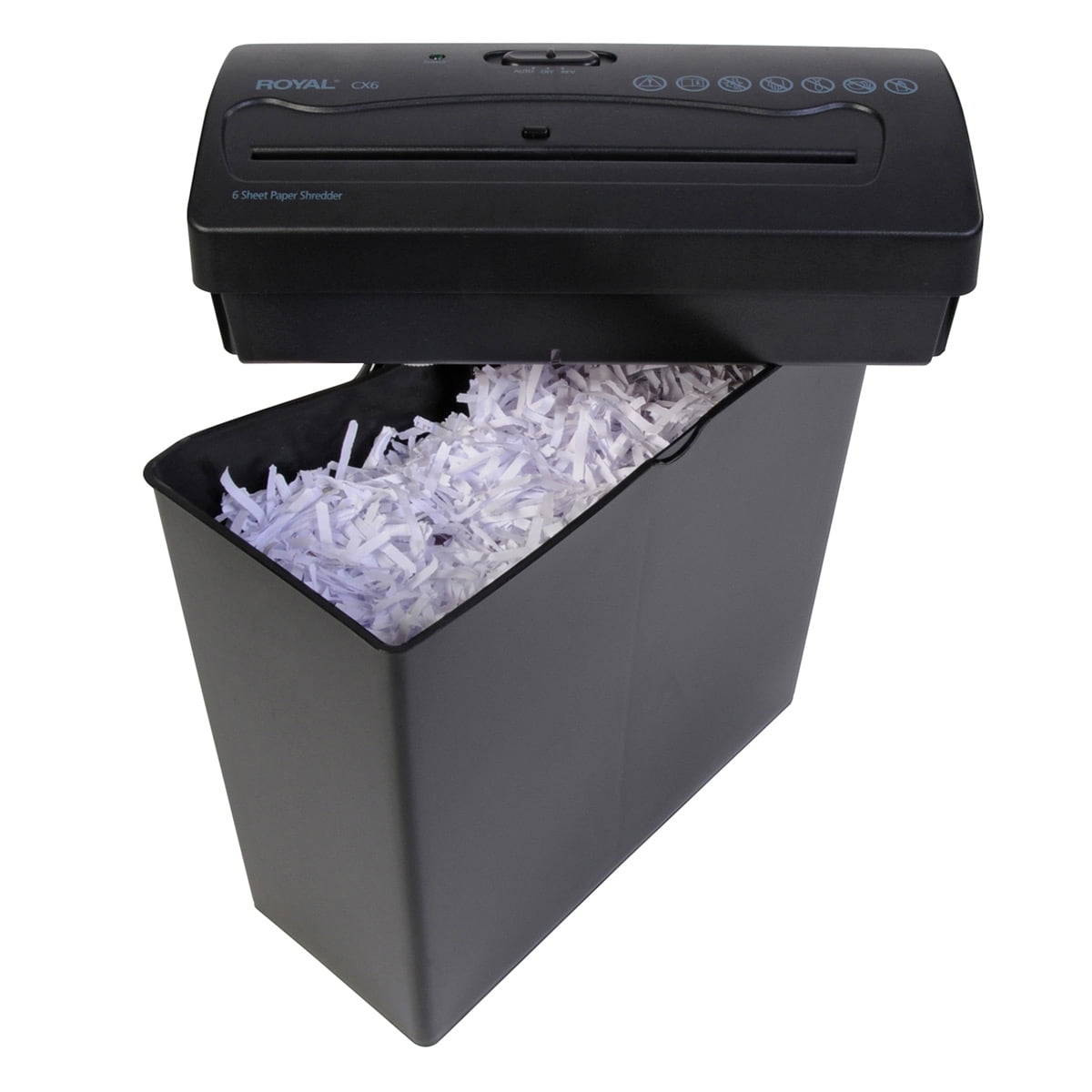 Royal CX6 6-Sheet Crosscut Paper Shredder