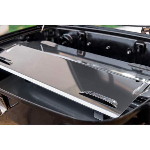 1-Burner Portable Propane Gas Table Top Grill in Black