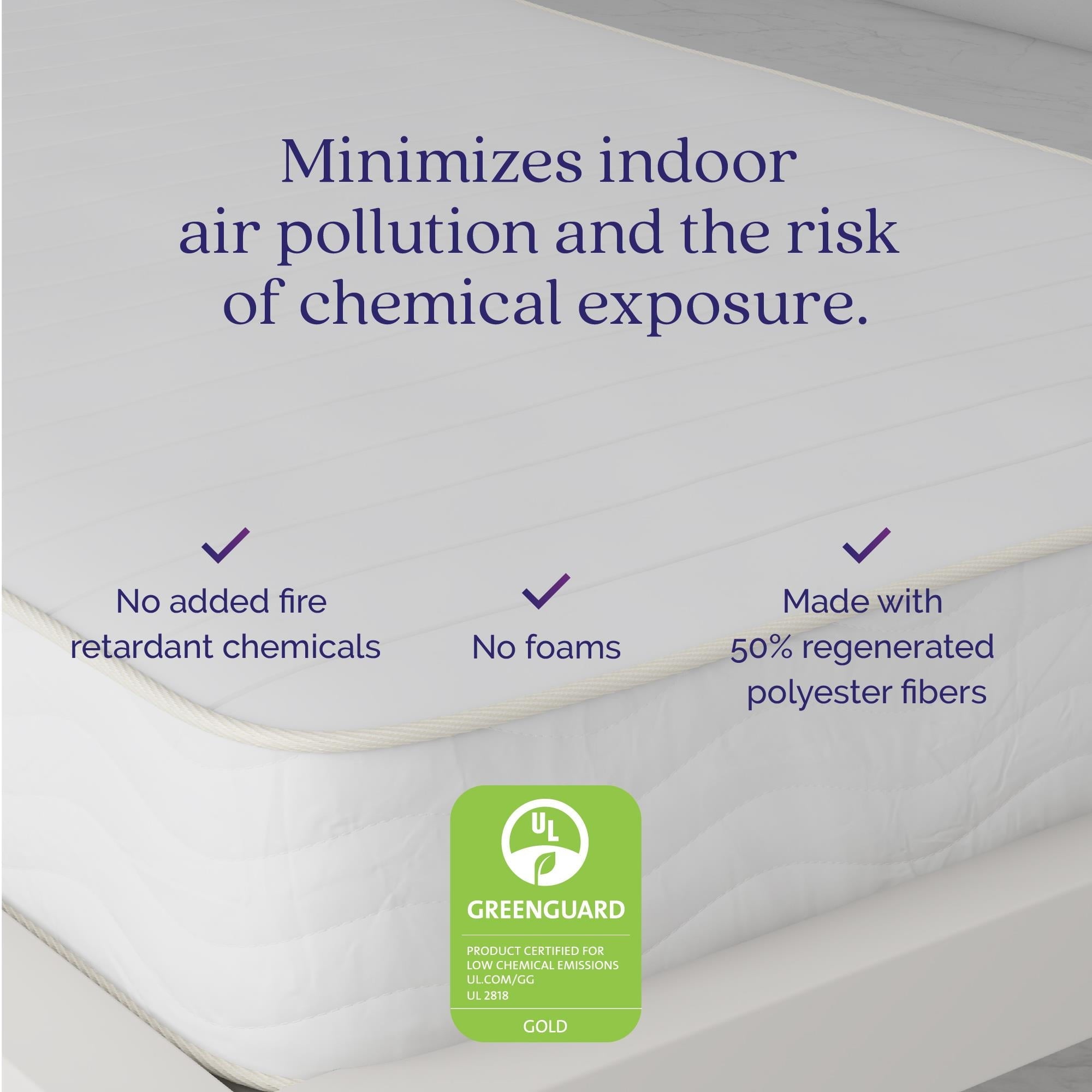 Sleep Tranquil 8'' 2-Sided Pocket Spring Mattress, Twin