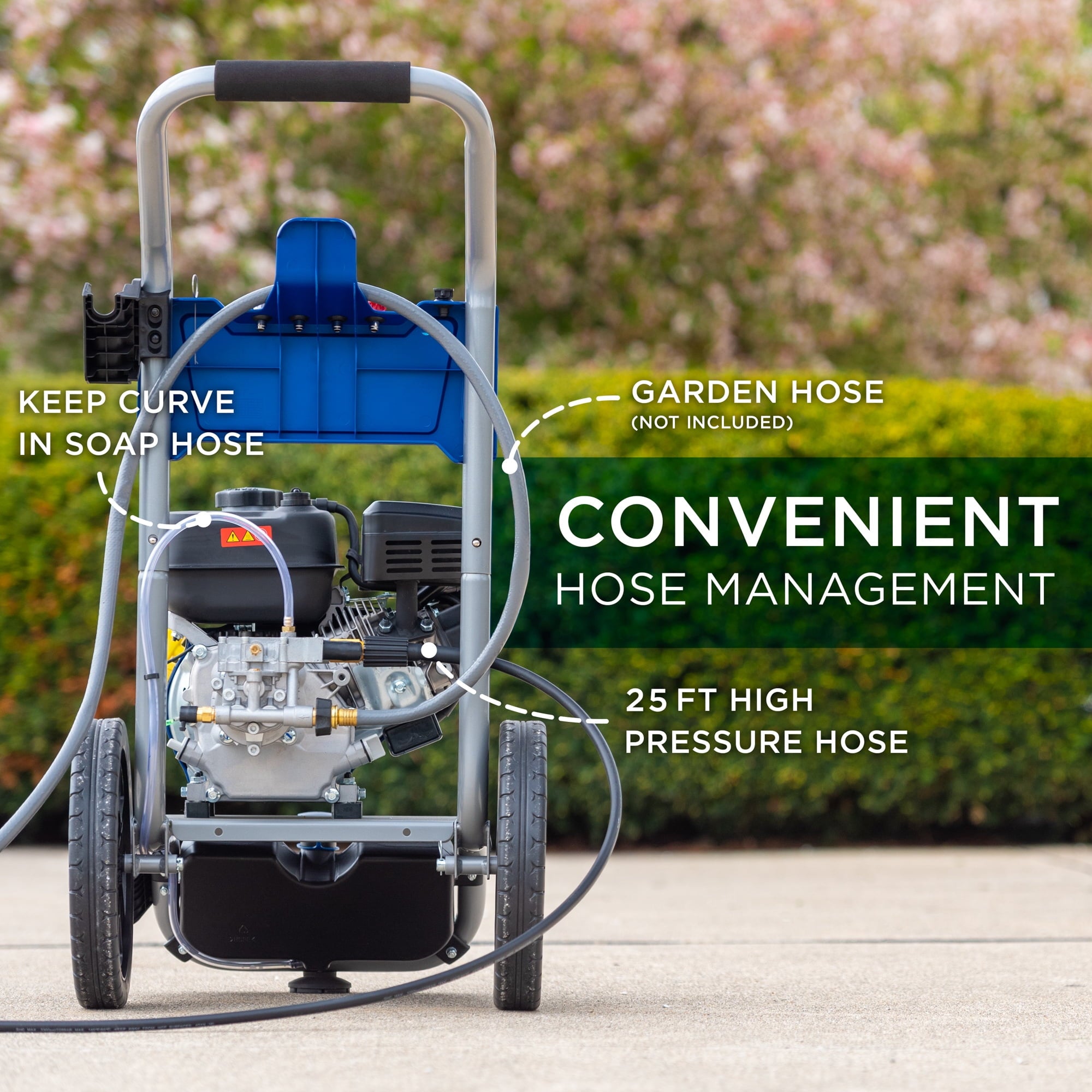 Westinghouse 2700-PSI, 2.3- GPM Gas Pressure Washer with 4 Nozzles & Soap Tank