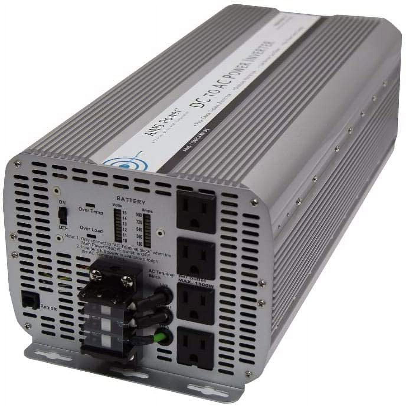 Aims Power PWRINV8KW12V 8000 Watt Modified Sine Inverter- New Compact Model