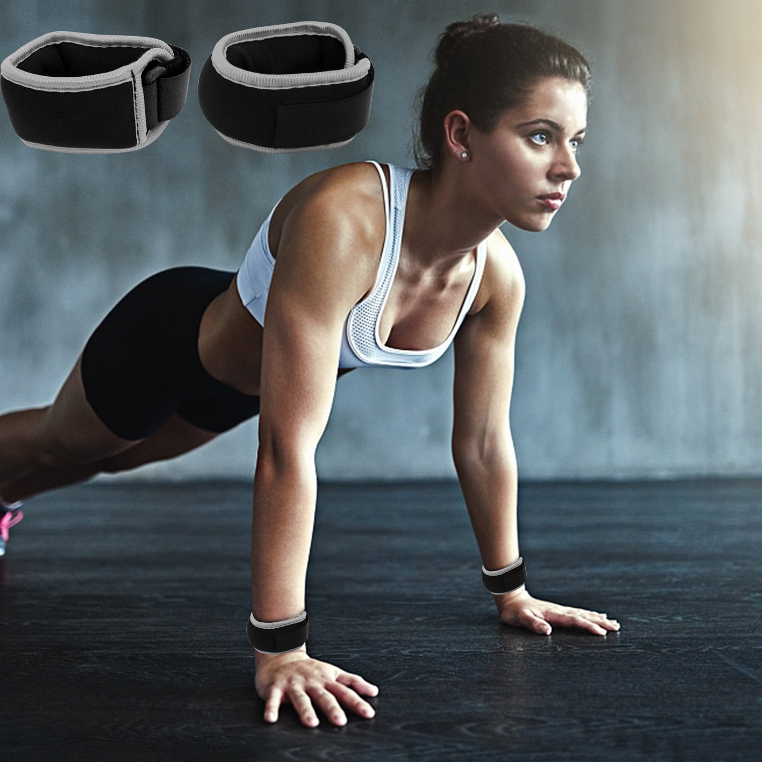 Vaupan Ankle/Wrist Weights, Small Leg Arm Hand Cuff Weights for Women Kids, Exercise Equipment with Adjustable Straps for Fitness Gym Dancing Walking Jogging Gymnastics Aerobics