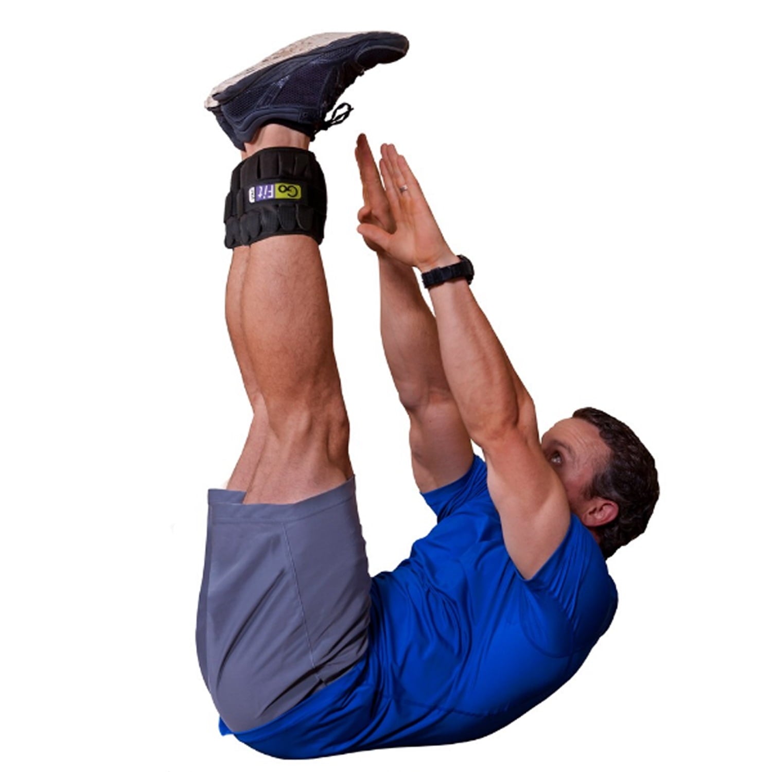 GoFit Padded, Adjustable Ankle Weight Set – Comfortable Training and Rehabilitation Gear