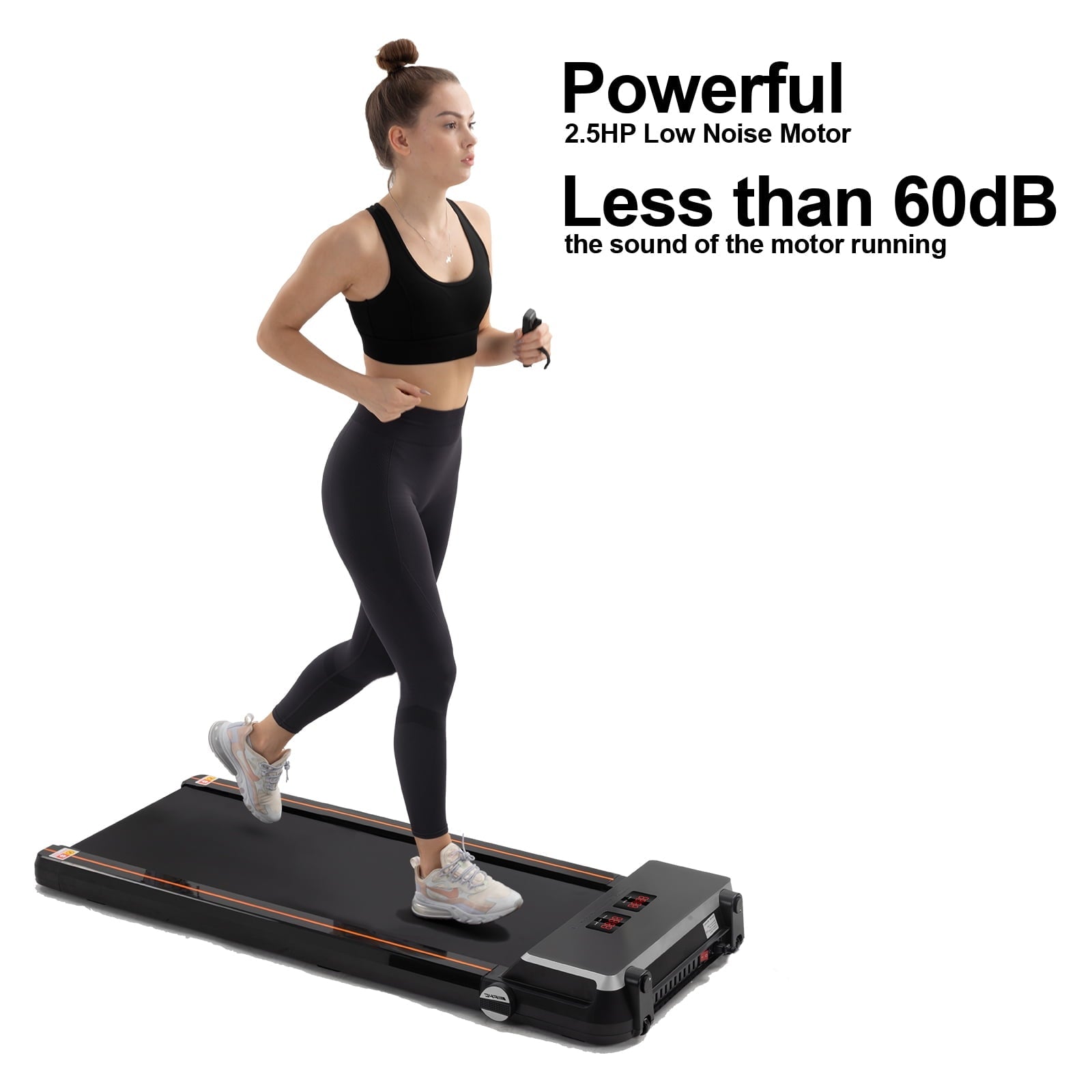 Style Treadmill 2.5HP Home Treadmill Maximum Weight 265LBS Electric Treadmill With Bluetooth Remote Control.