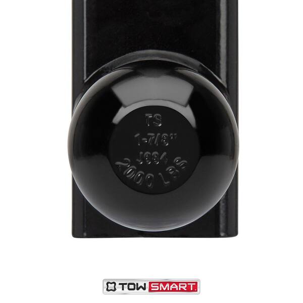 Class 2 Up to 6,000 lb. 1-7/8 in. and 2 in. Ball Diameters Dual Adjustable Trailer Hitch Ball Mount