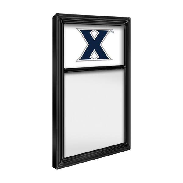 31.0 in. x 17.5 in. Xavier Musketeers Plastic Dry Erase Note Board