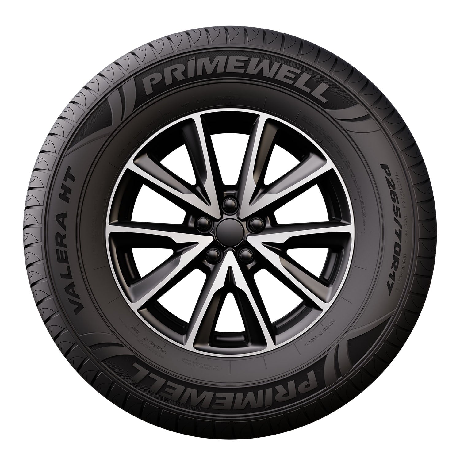 Primewell Valera HT P265/70R17 113T Tire Fits: 2014-18 Chevrolet Silverado 1500 WT, 2010-20 GMC Sierra 1500 SLE