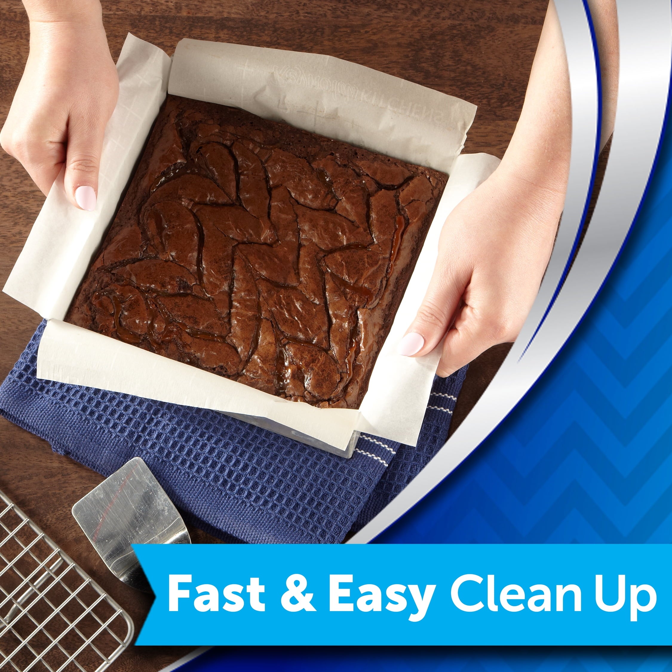 Reynolds Kitchens Cookie Baking Sheets, Pre-Cut Parchment Paper, 25 Sheets