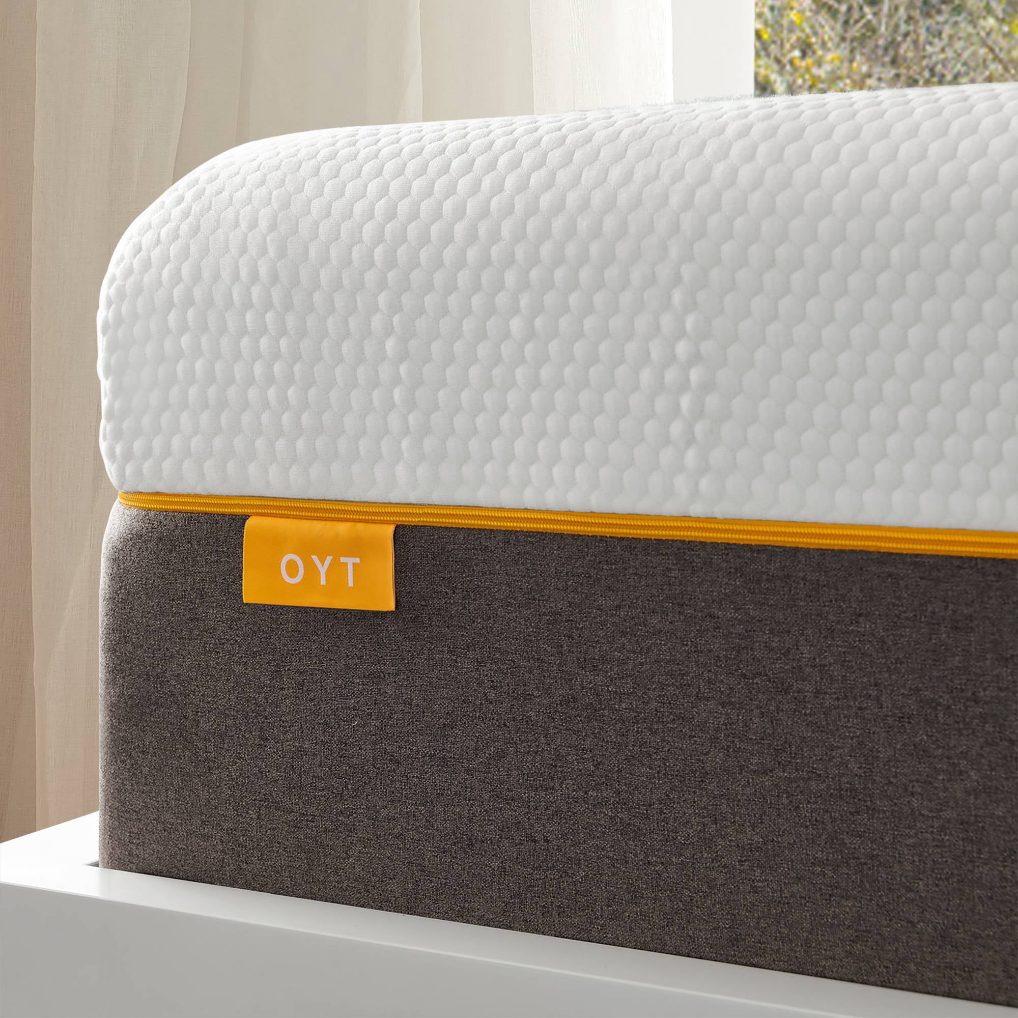 10 inch Queen Size Medium Mattress Memory Foam Cooling Support Gel Foam Mattress