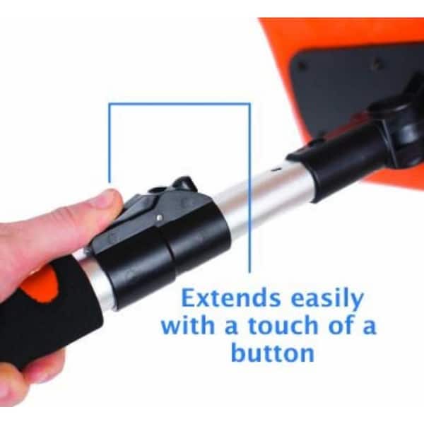 Snow Moover 55 in. Extendable Foam Car Snow Brush and Ice Scraper with Soft Grip