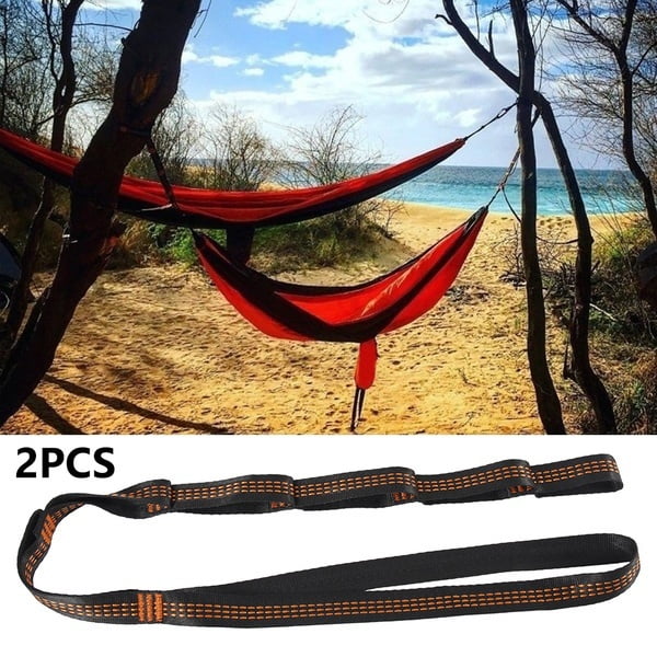 2pcs Tree Hanging Hammock Rope Aerial Yoga Hammocks Extend Stretch Belt