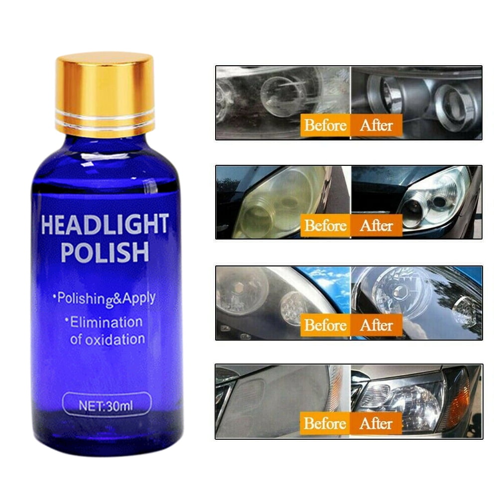 Car Polishing Headlight Repair Refurbishment Liquid Car Light Repair Agent Window Glass Cleaner Car Accessories