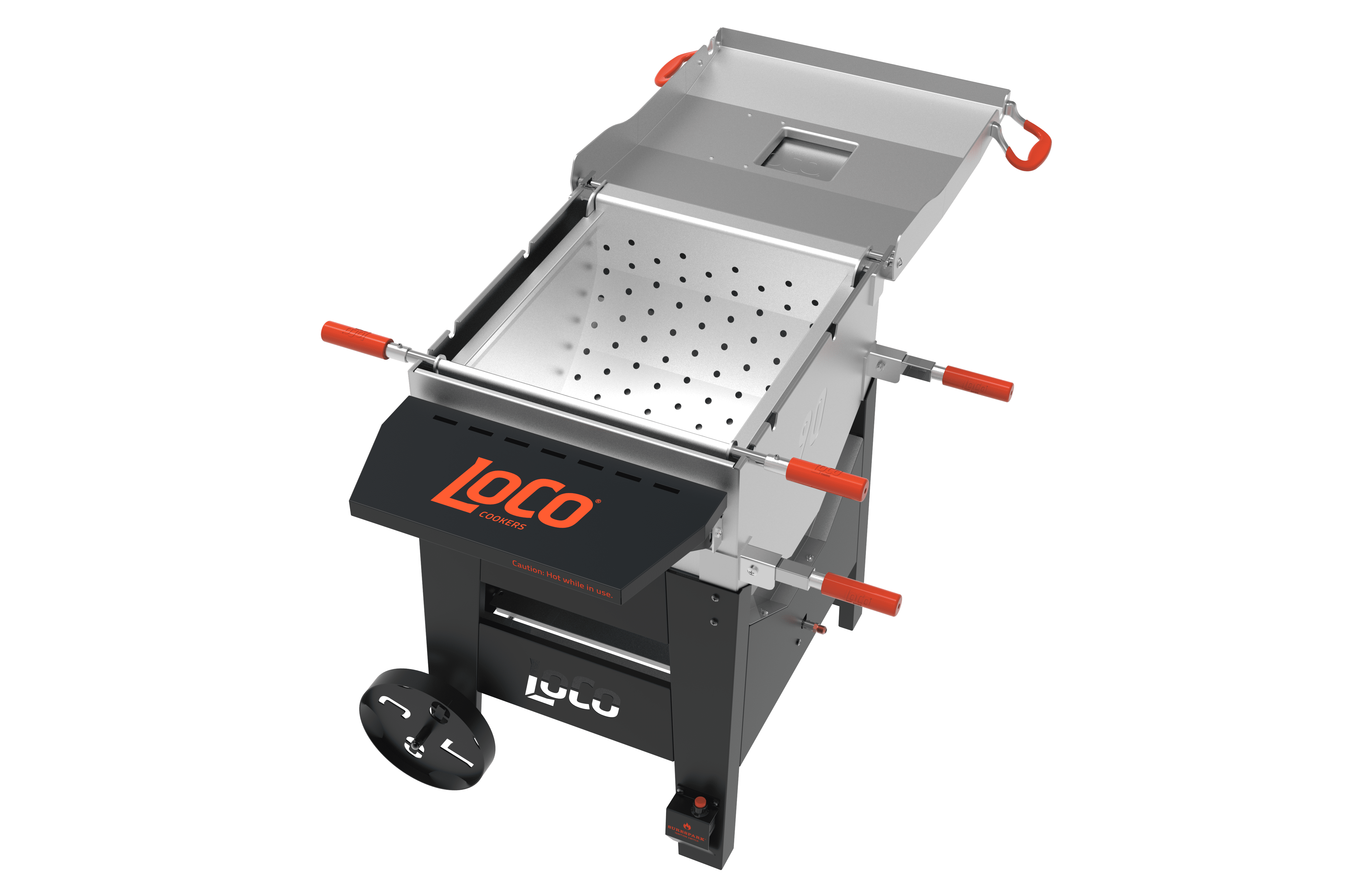 LoCo Cookers Propane Cart Boiler, 90 Quart