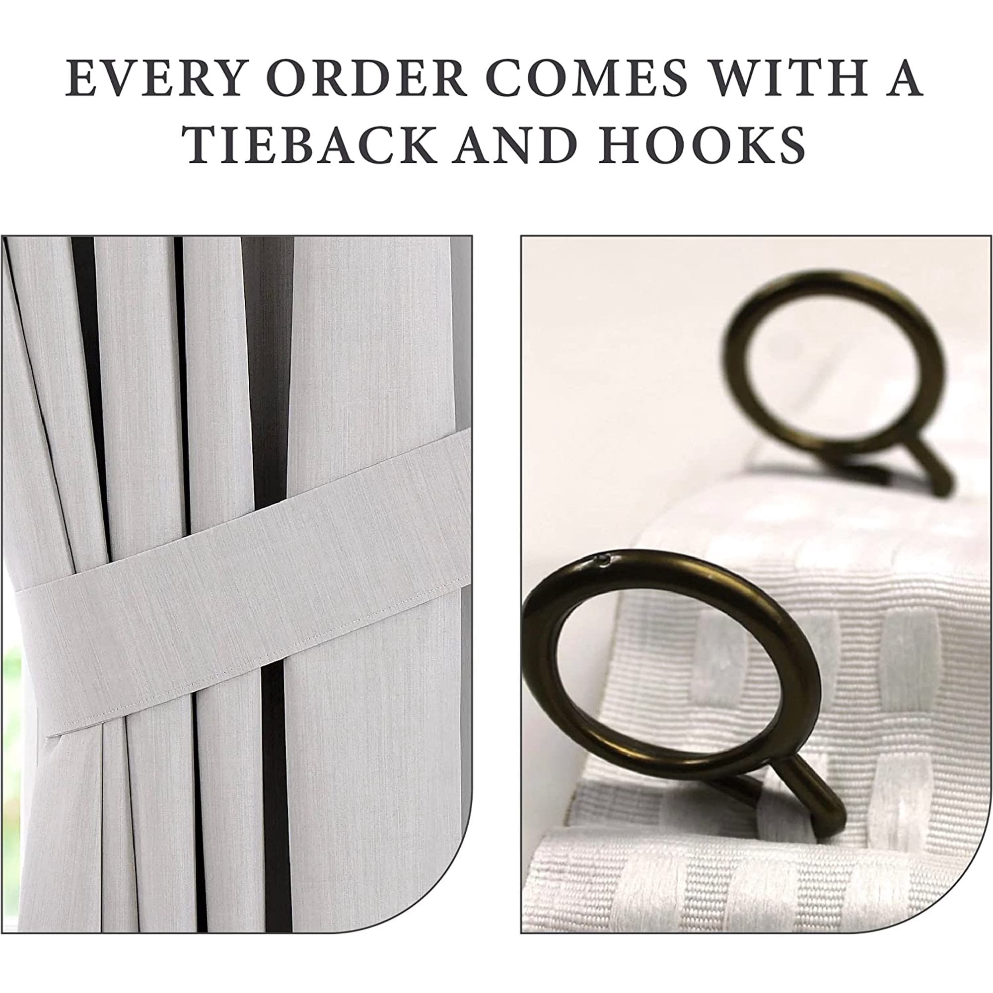 Amay Blackout Double Pinch Pleat Curtain Panel Draperies White 60