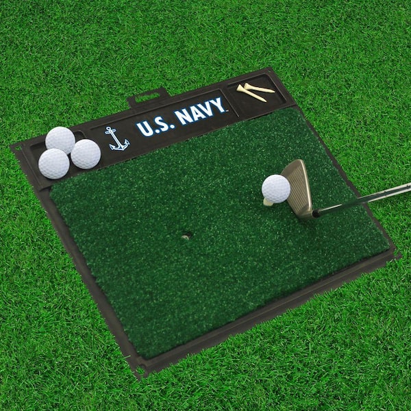 MIL U.S. Navy 17 in. x 20 in. Golf Hitting Mat