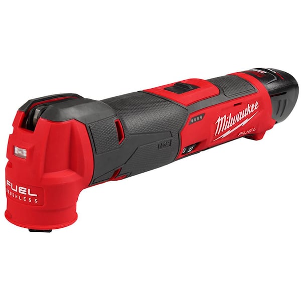 M12 FUEL 12V Lithium-Ion Cordless Oscillating Multi-Tool Kit w/ Compact 2.0 Ah Battery