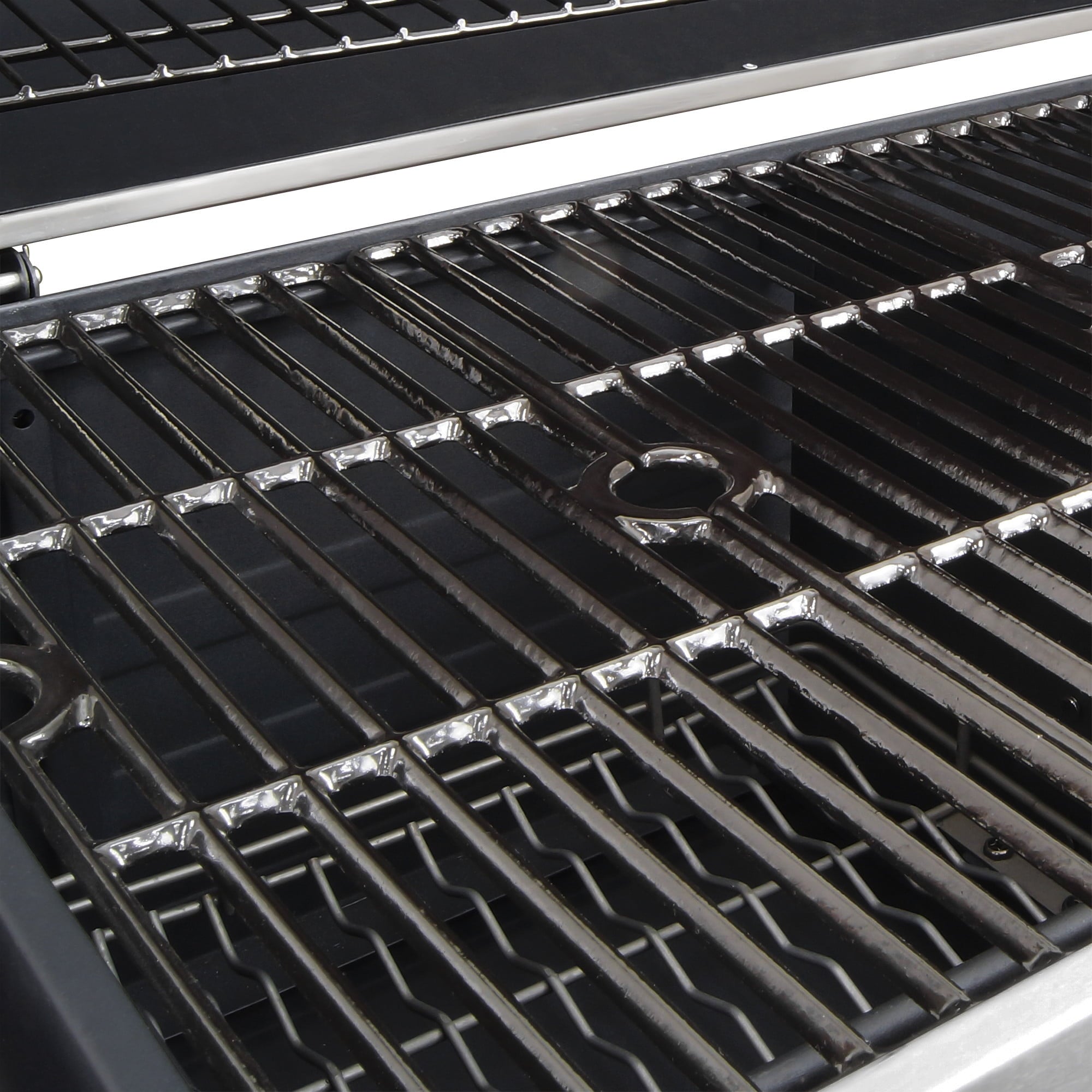 DGN576SNC-D Dual Chamber Stainless Steel Charcoal BBQ Grill