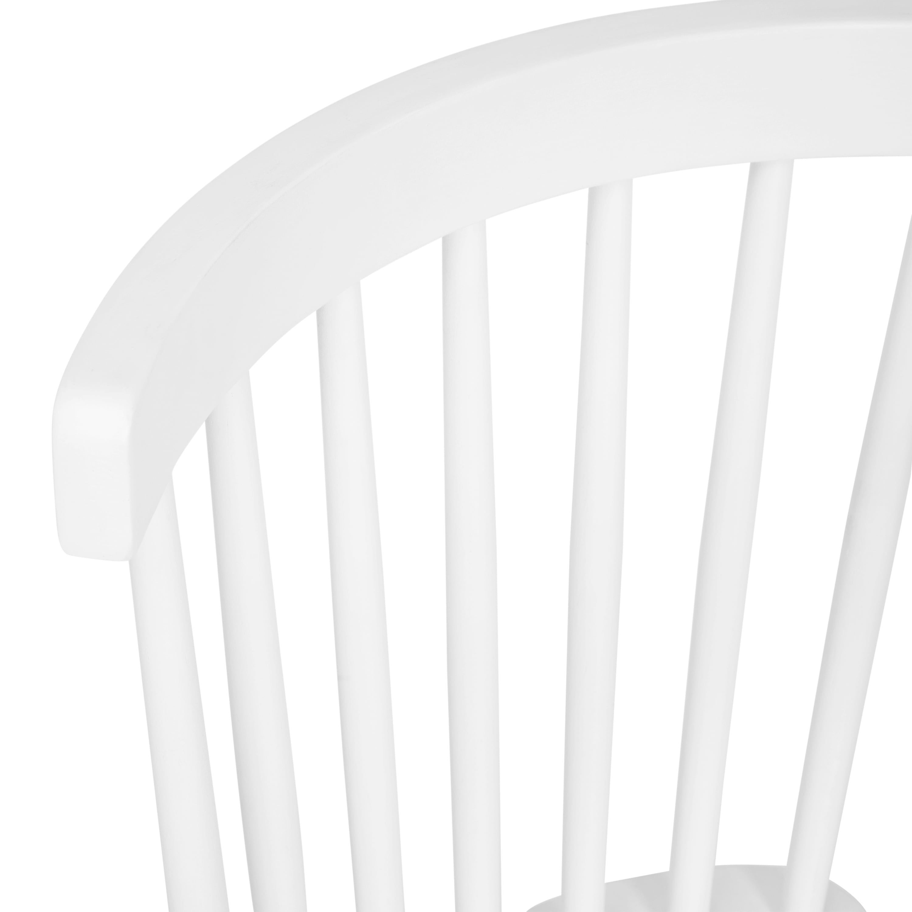 Flash Furniture Ingrid Wood Restaurant Chair, White