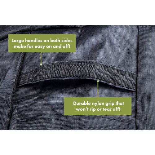 Cuisinart 70-In. Heavy-Duty Rectangular Grill Cover in Black