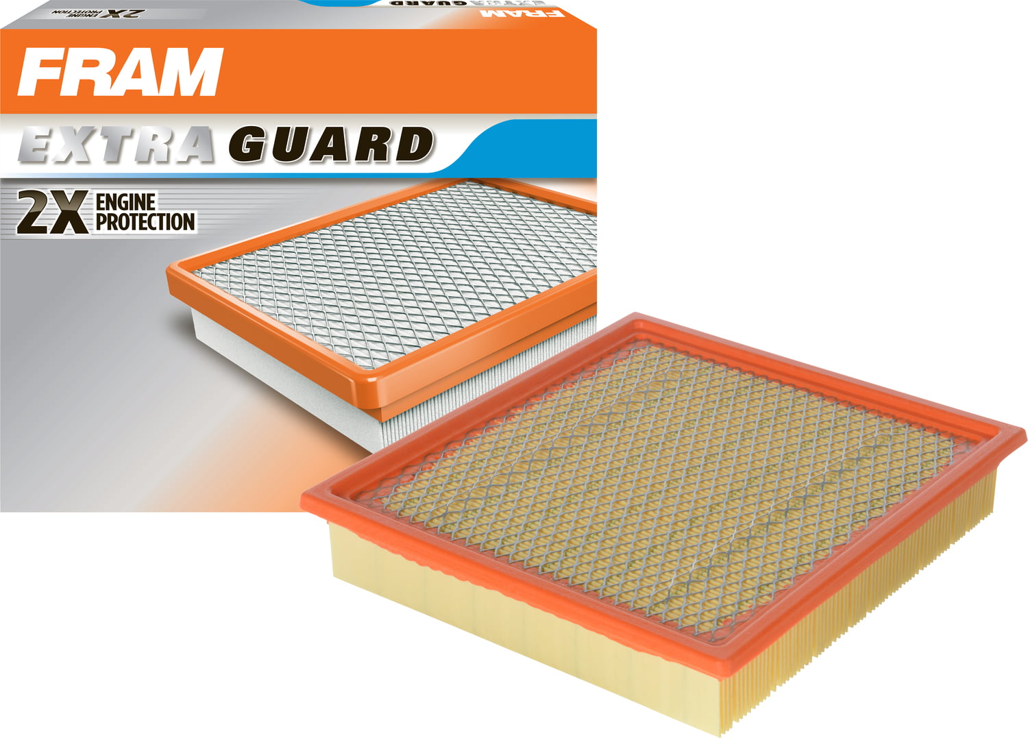 FRAM CA10262, Extra Guard Engine Air Filter for Select Ford and Lincoln Vehicles Fits select: 2009-2023 FORD F150, 2008-2016 FORD F250