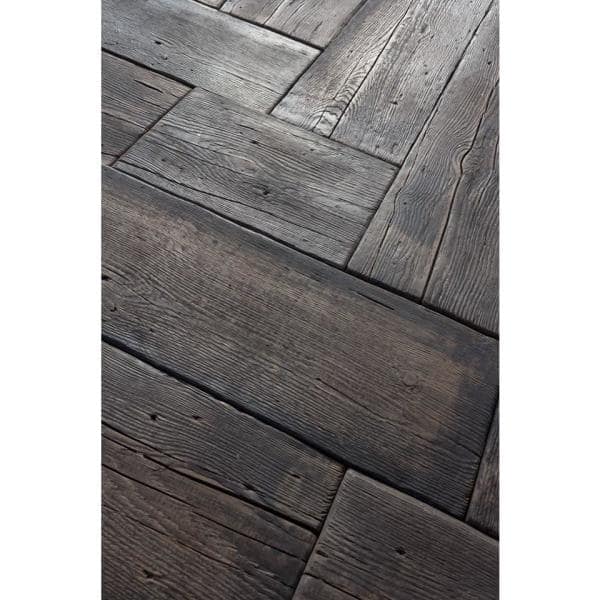 Barn Plank 35 in. x 9.75 in. x 2 in. Mahogany Concrete Paver (20-Piece/47.40 sq. ft./Pallet)