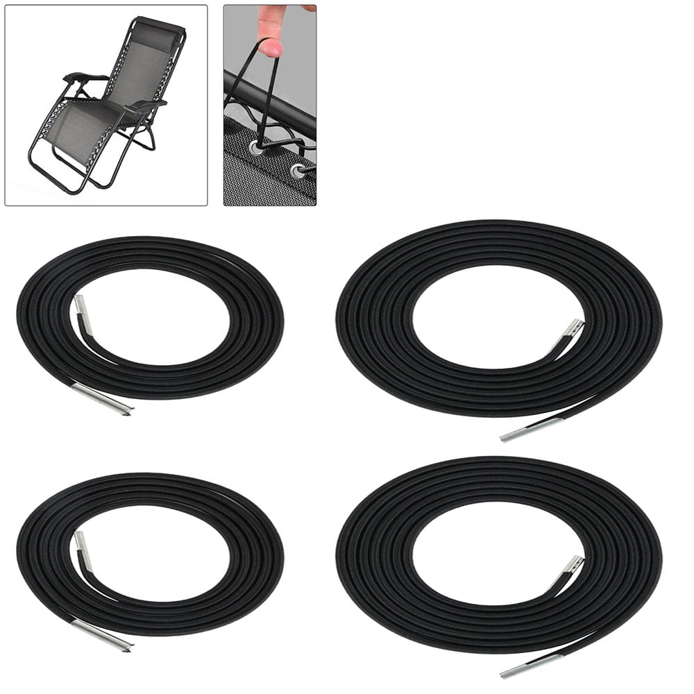 EUWBSSR 4 Cords Recliner Chair Repair Cord Zero Gravity Chair Replacement Cords Laces Antigravity Chair Replacement Cord Bungee Elastic Nylon Stretch Cord