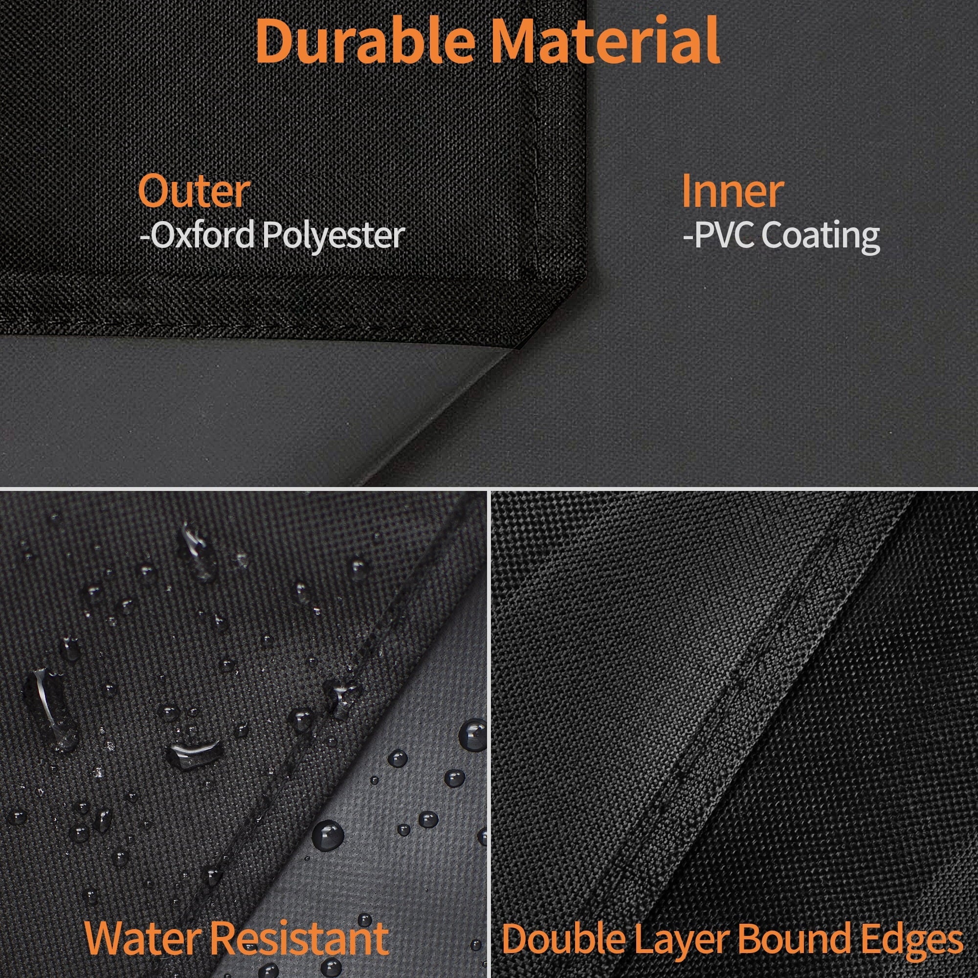 Icover 36 inch Blackstone Griddle Cover, 600D Gas Grill Cover