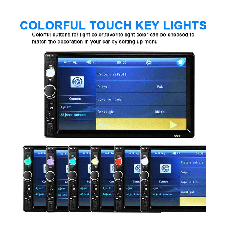 Polarlander Car Radio Stereo double DIN 7