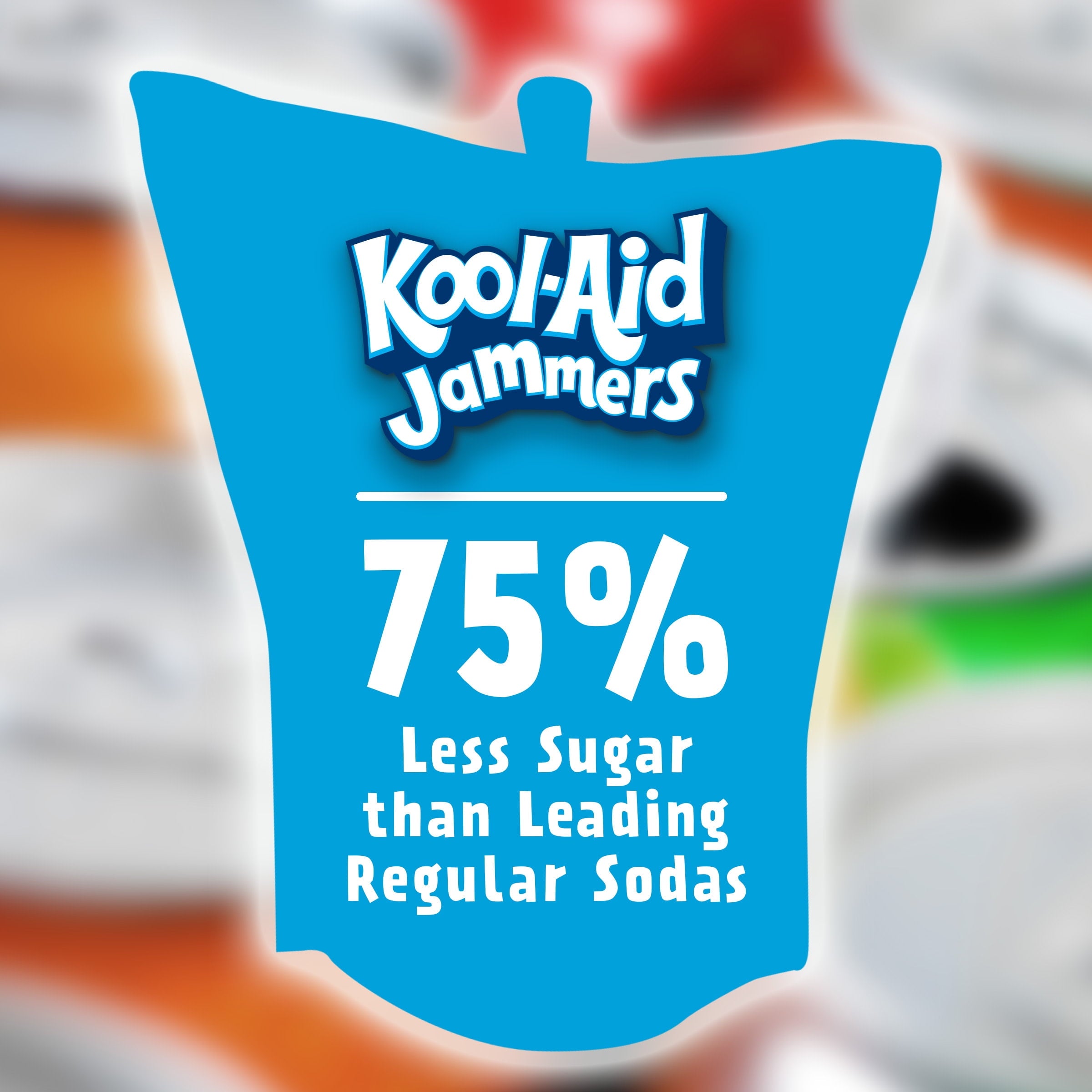 Kool Aid Jammers Tropical Punch Kids Drink 0% Juice Box Pouches, 10 Ct Box, 6 fl oz Pouches