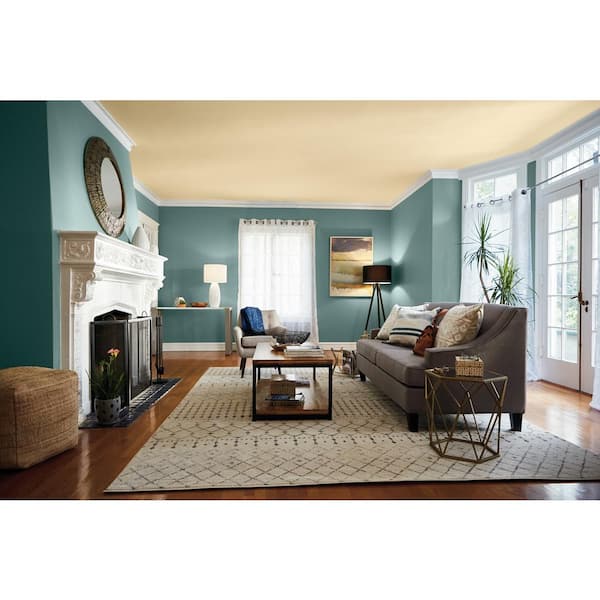 Black Wrought Iron 52 in. W 3-Panel Fireplace Screen with Steel Frame and Heavy Guage Mesh