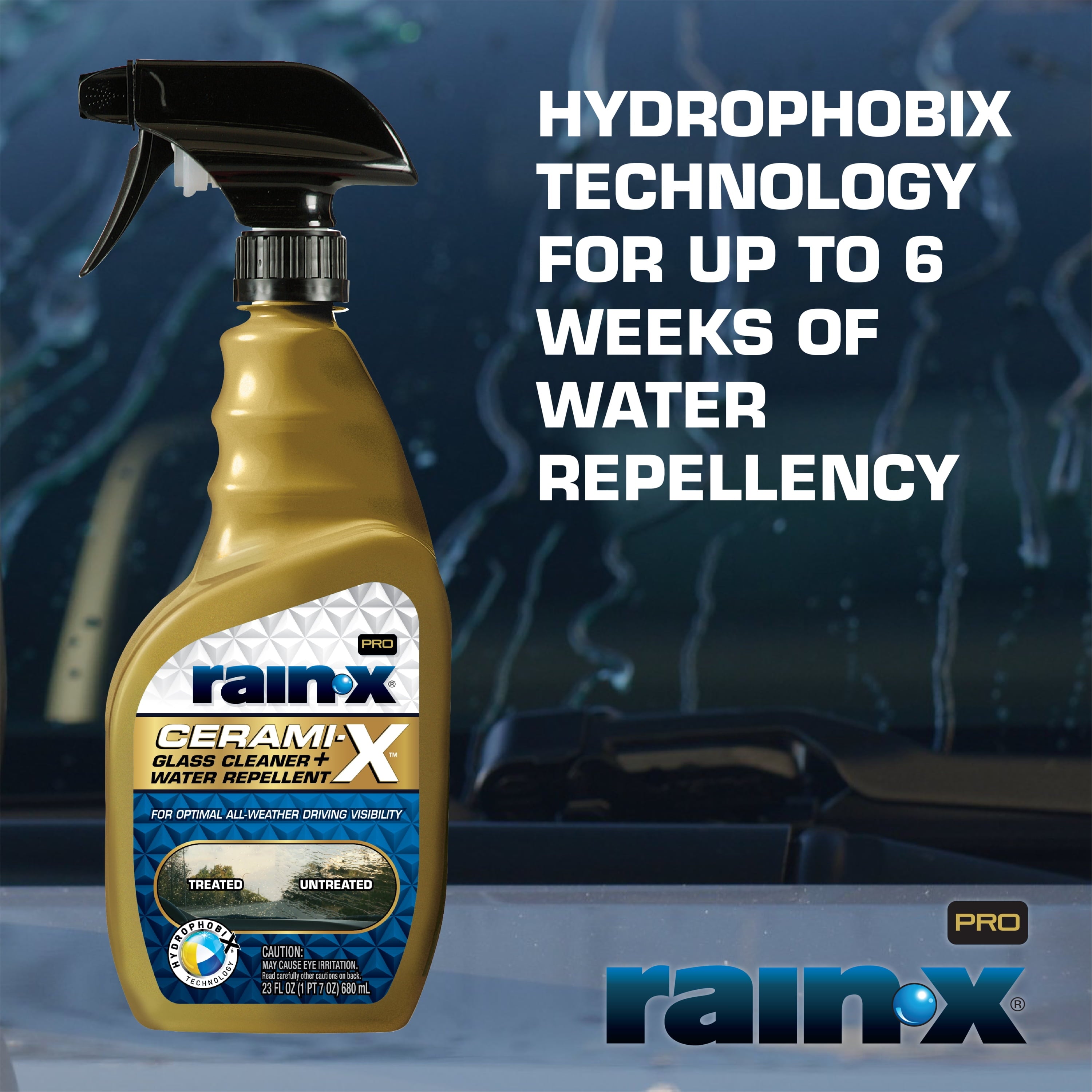 Rain-X® Pro Cerami-X 2-in-1 Glass Cleaner and Water Repellent 23oz - 630177SRP