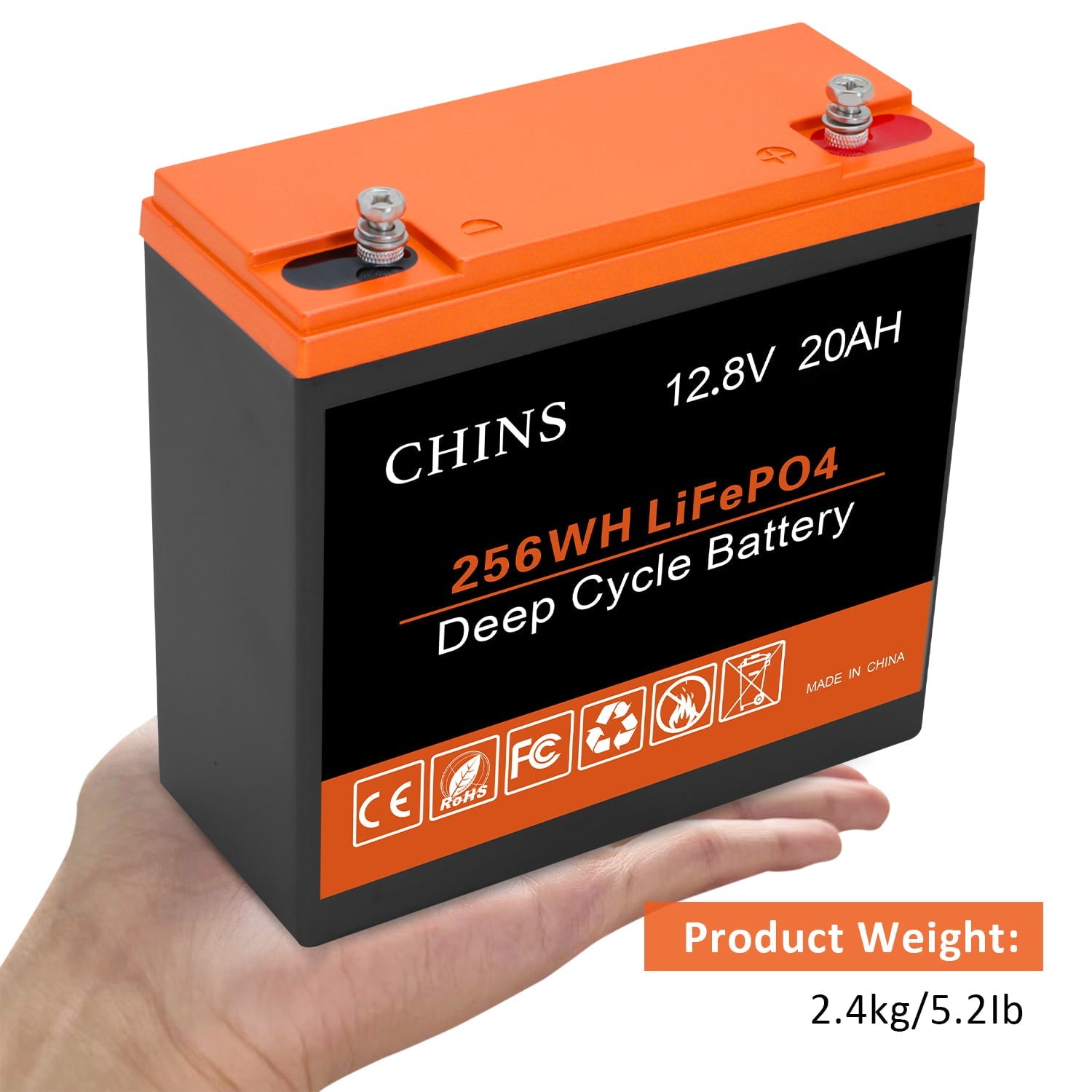 CHINS LiFePO4 Lithium Iron Battery 12V 20Ah Children's electric car