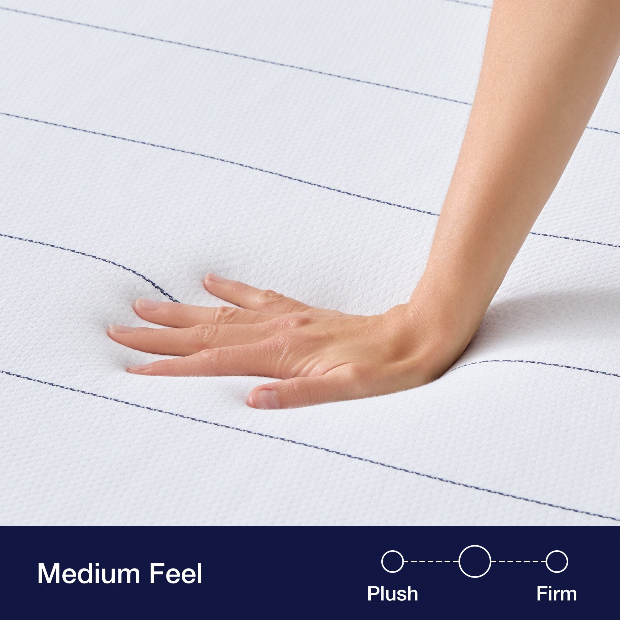 Home 10¡± Hybrid of Gel Memory Foam and Pocket Coils Mattress, Queen
