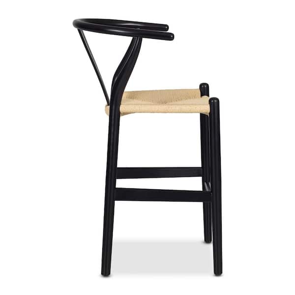 Weave Counter Stool in Black