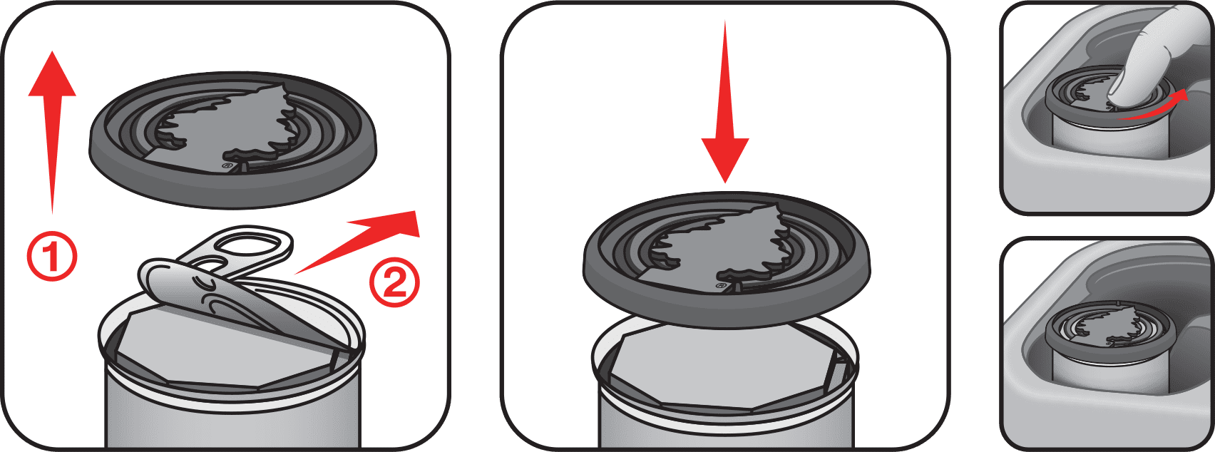 Little Trees Air Freshener Fiber Can Black Ice 1.05 oz