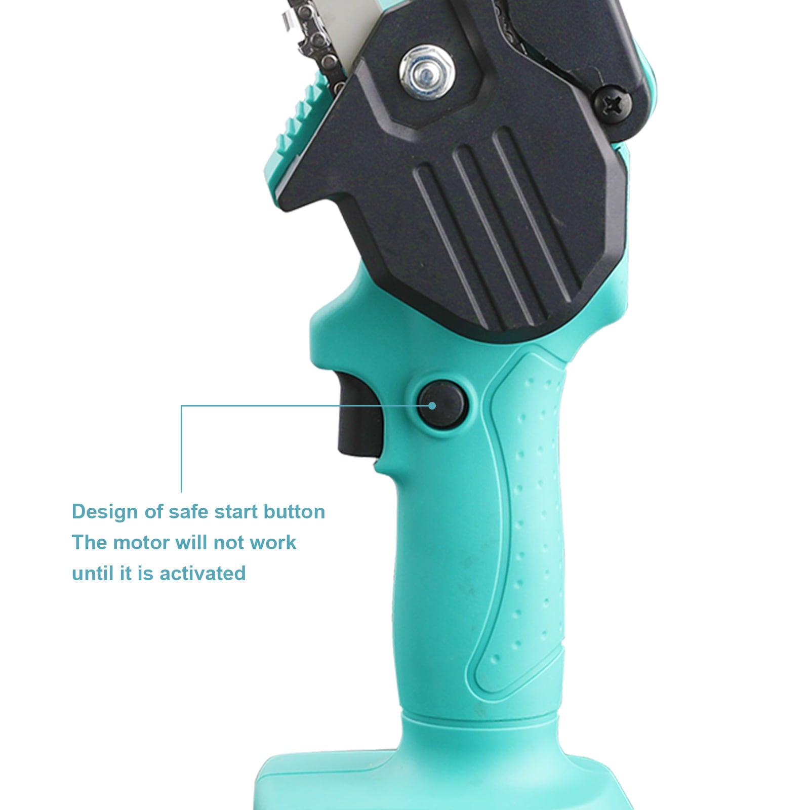 THLAND Single-Handed Chainsaw Brushless Motor High Efficiency And Safety Design With 2 Batteries And 3 Chains