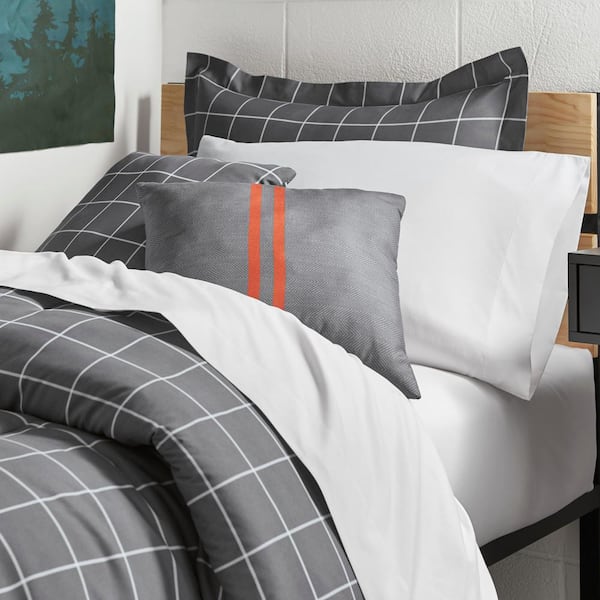 19 in. Bronson Antique Style Black Industrial Iron Lantern Desk Lamp with Glass Shade