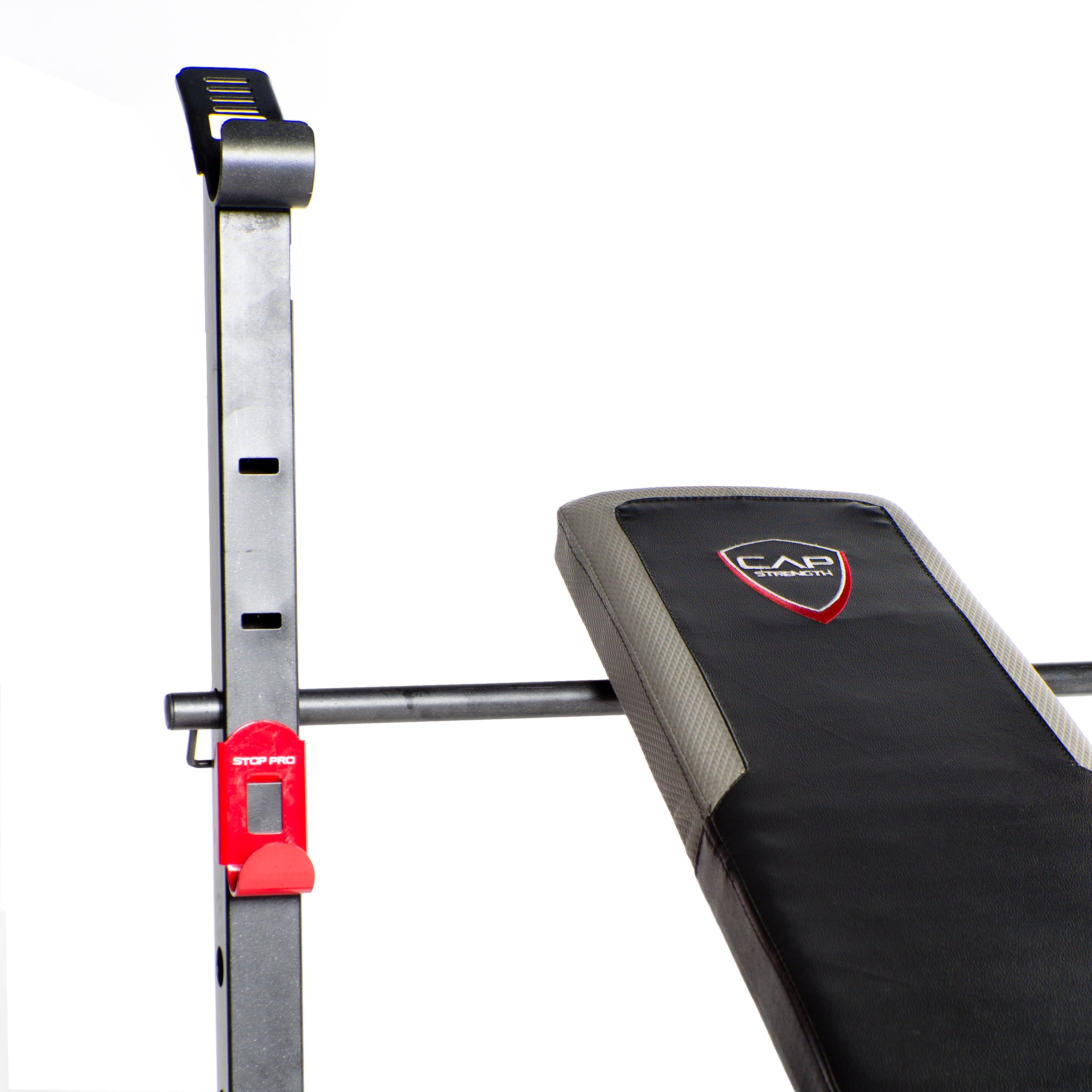 CAP Strength Standard Weight Bench with Leg Developer, 150lb upright weight capacity