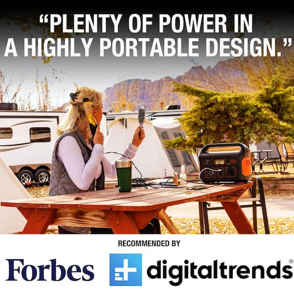 500-Watt Continuous/1000W Peak Solar Generator SG550 with Solar Panel 100W Push Button Start for Outdoors and Emergency