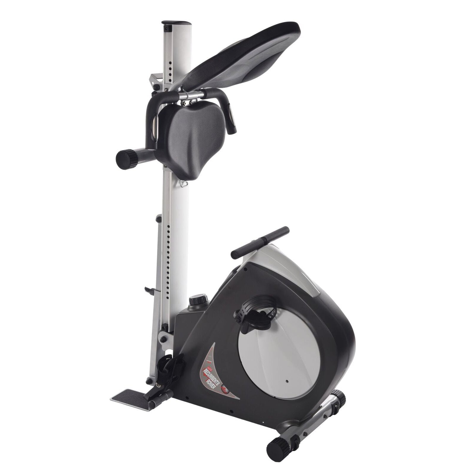 Stamina Conversion 2 in 1 Recumbent Exercise Bike and Rower Machine, Magnetic Resistance, 250 lb. Weight Limit
