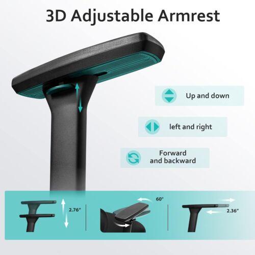 BIG SALE! Ergonomic Home Office Chair High Back Gaming Chair Headrest & Armrests