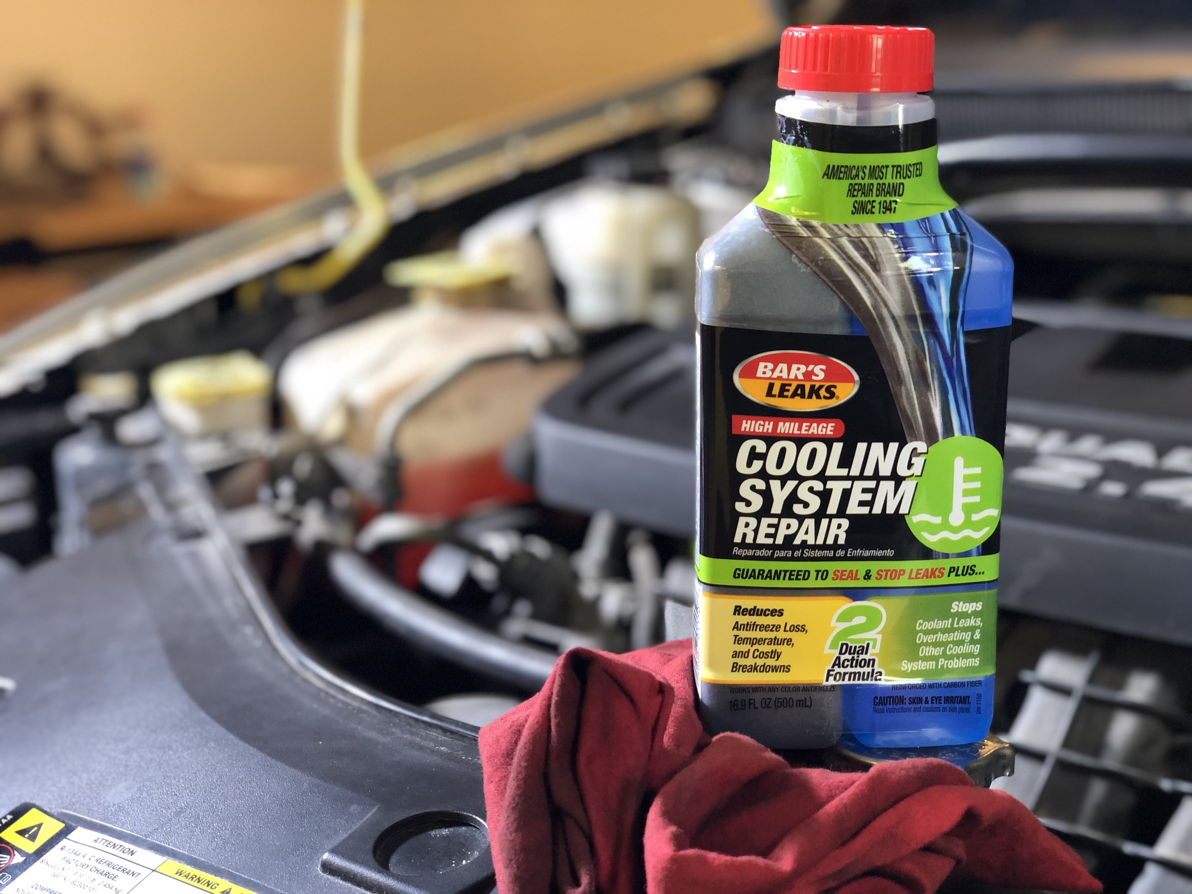 Bar's Leaks High Mileage Cooling System Repair Additive, 16.9 oz