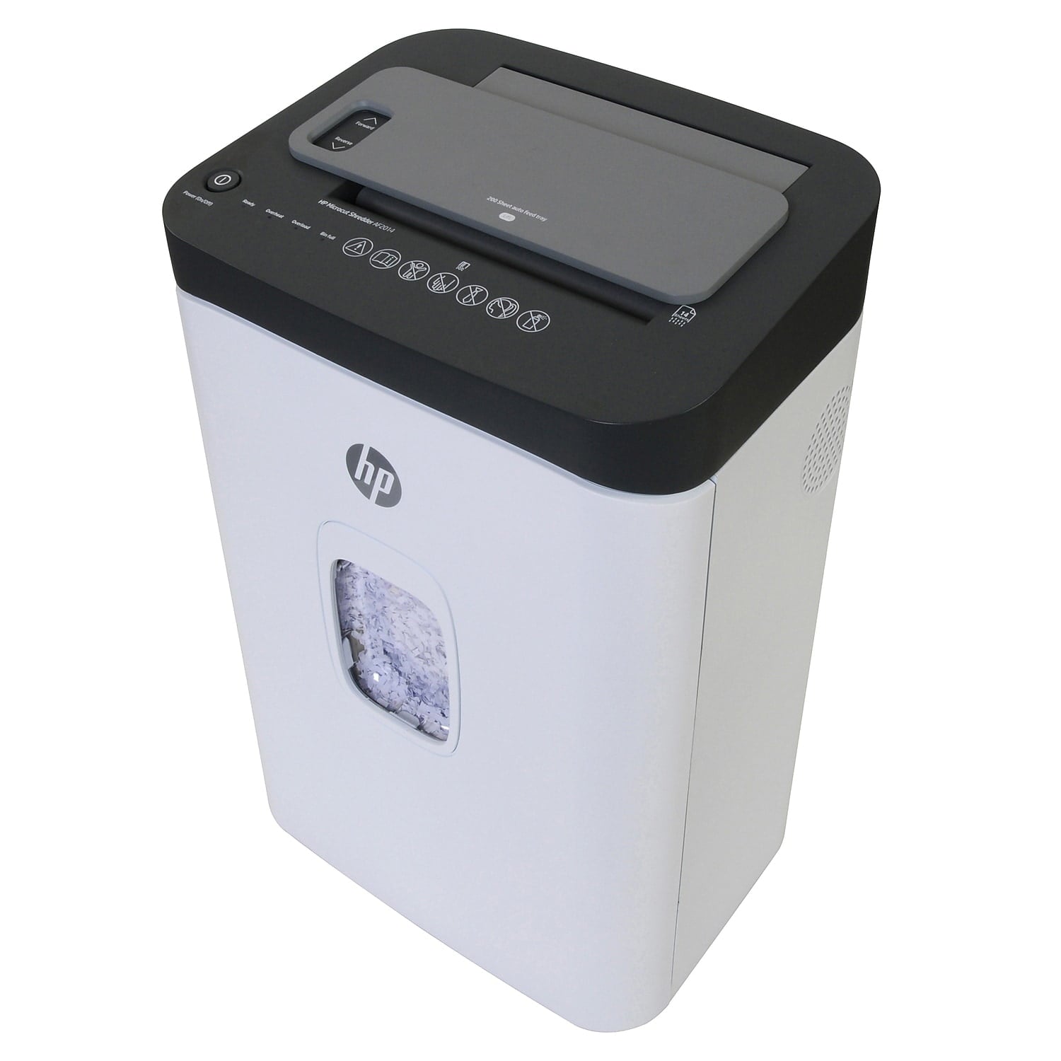 HP 91031K AF2014 200-Sheet Microcut Heavy-Duty Auto-Feed Shredder